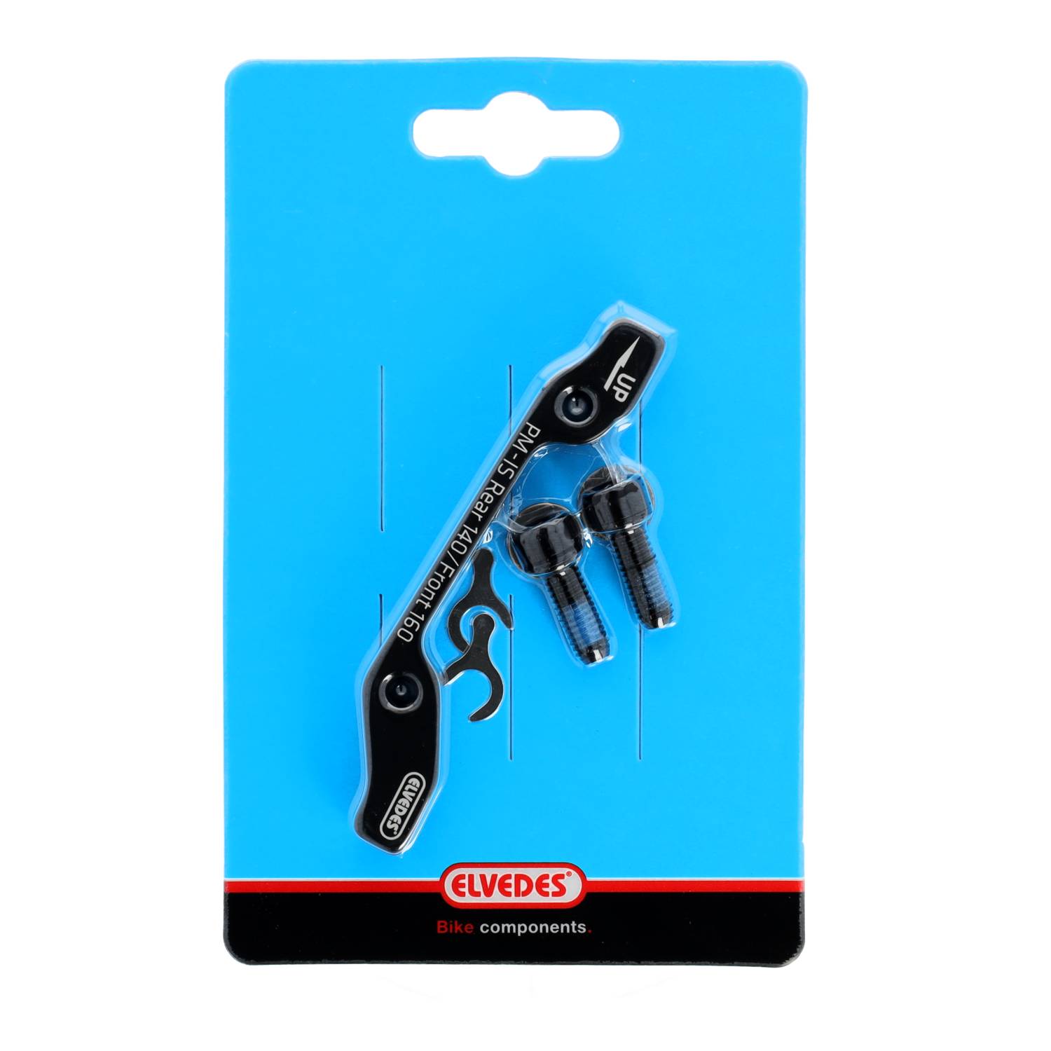 Elvedes Caliper / Remklauwadapter 160/140mm V+A PM- IS