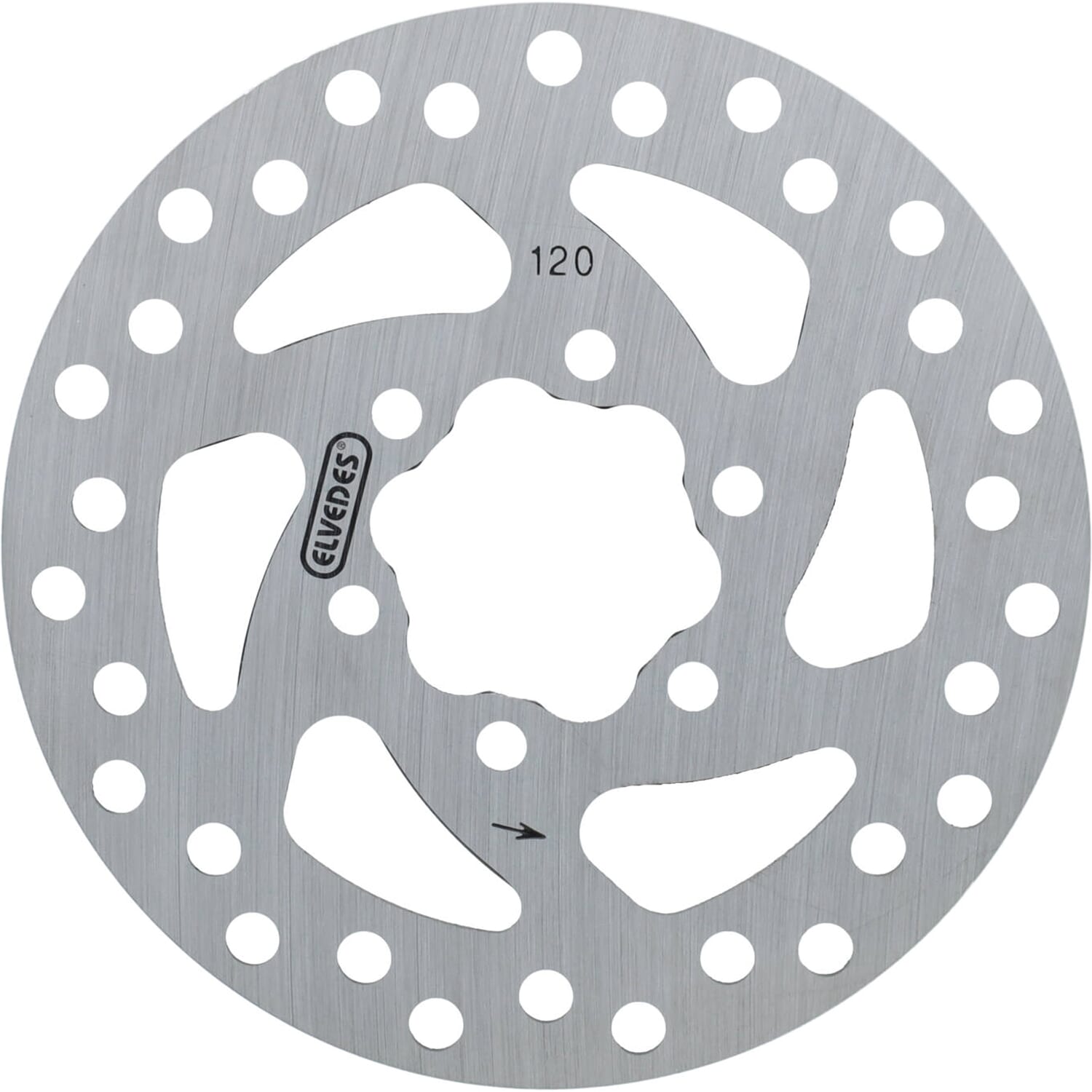 Elvedes remschijf 120mm BMX (electrische step) 1.8mm