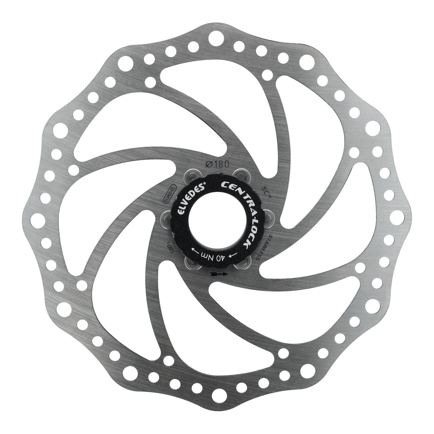 Elvedes remschijf 180mm SC centerlock 1.8mm