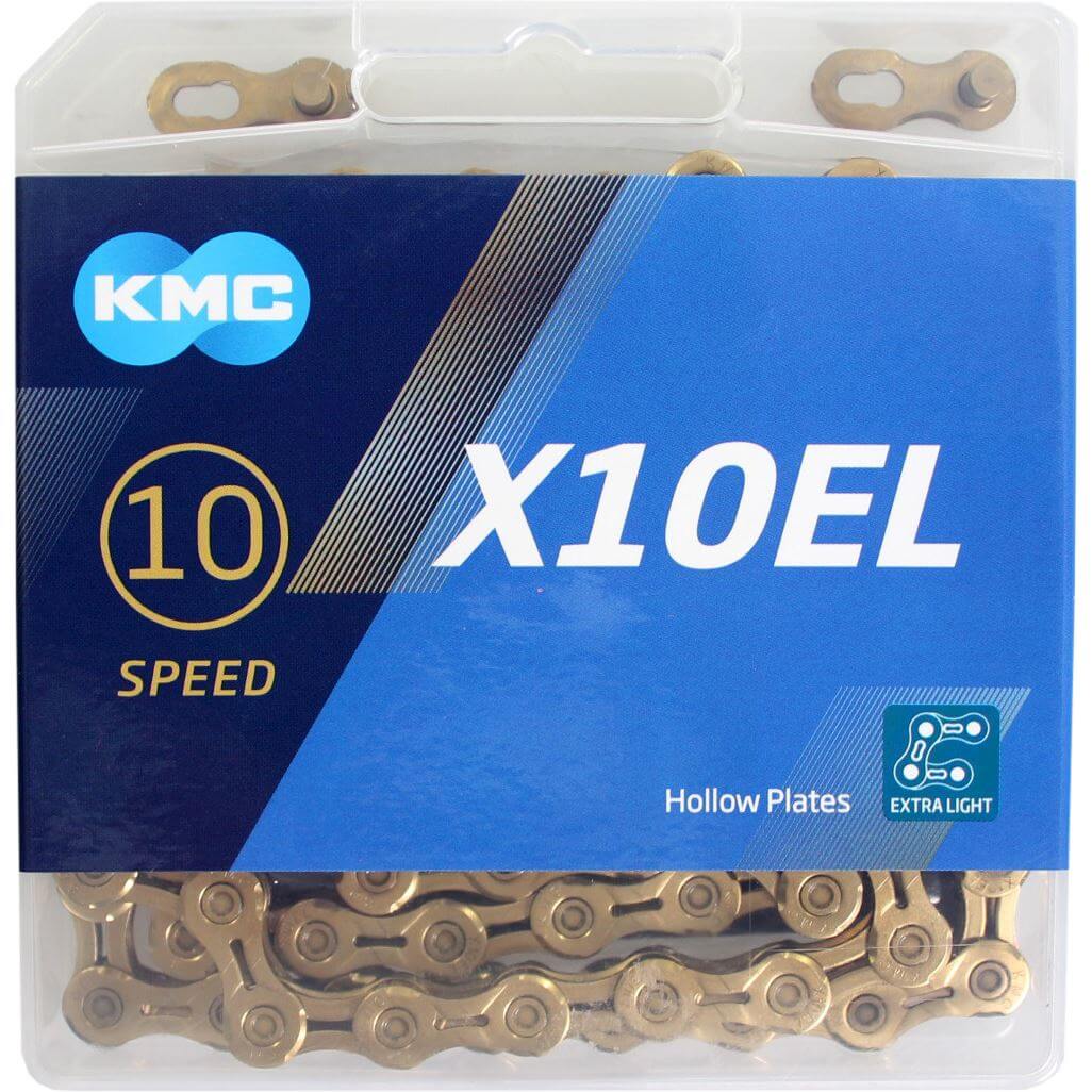 KMC ketting X10EL gold 114s