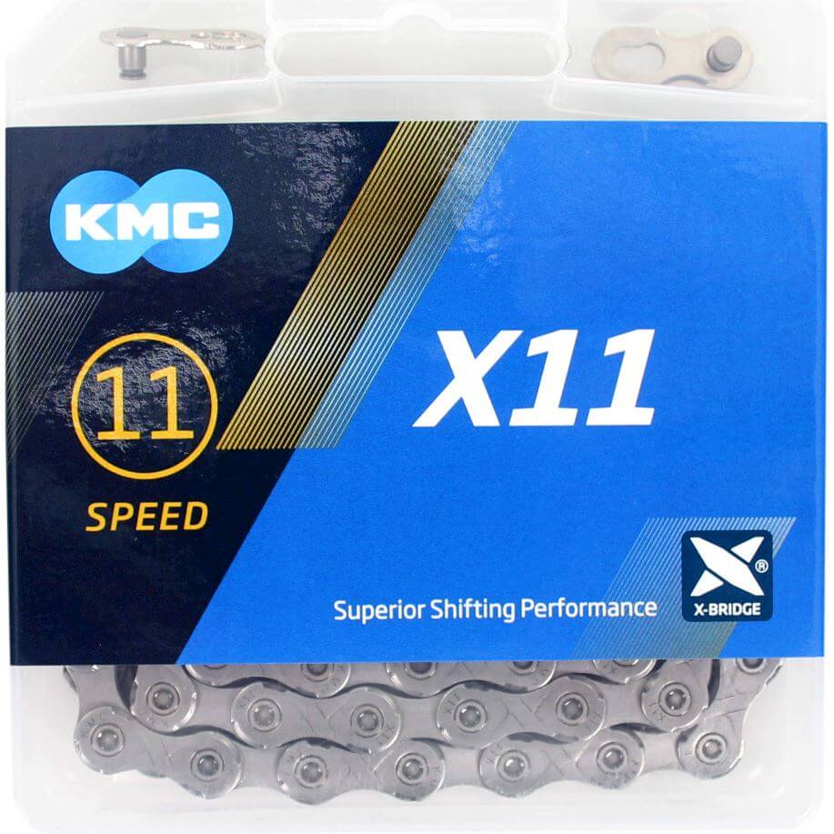 KMC ketting X11 grey 118s