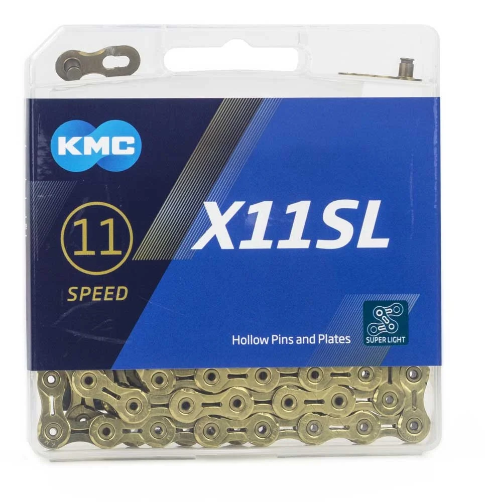 KMC ketting X11SL gold 118s