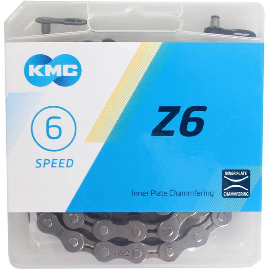 KMC ketting Z6 grey 114s