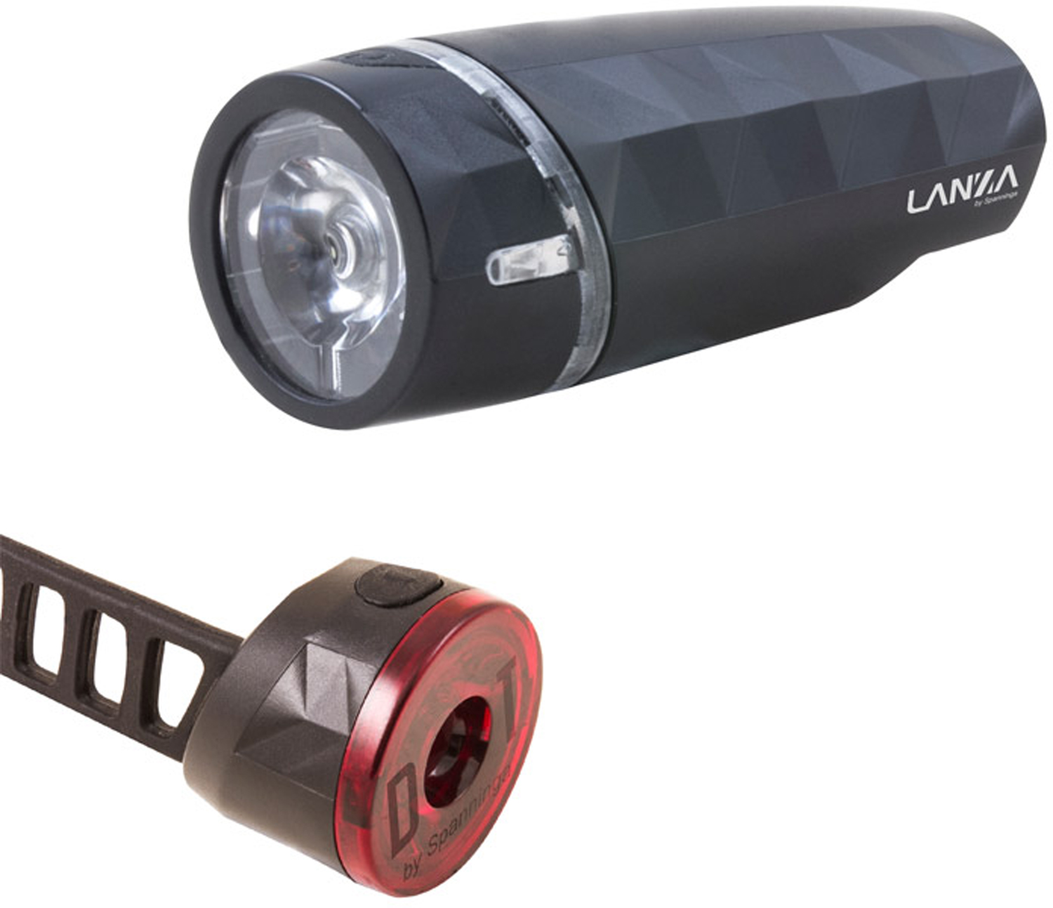 Spanninga verlichtingsset Lanza / Dot batterij
