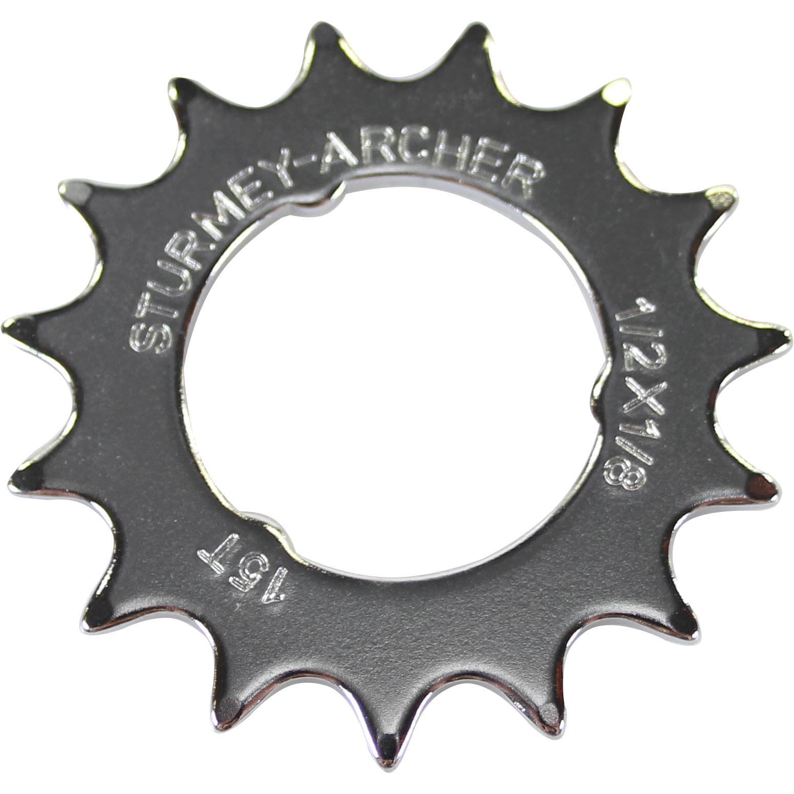 tandwiel 15t 1/2 x 1/8 plat