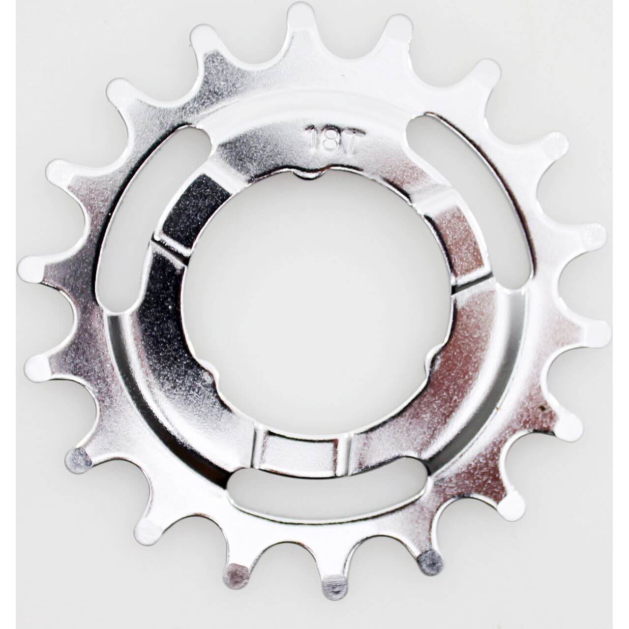 tandwiel 18t bol 3/32 chroom