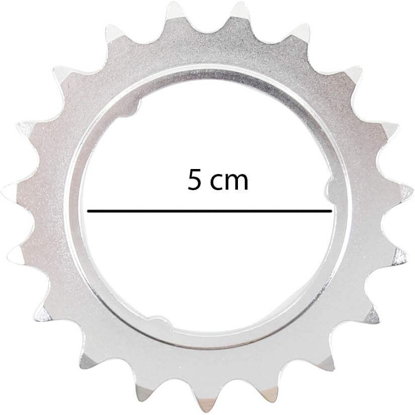 SA tandwiel 19t plat 3/32 C50