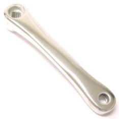 Dotek crank links 170mm alu zilver