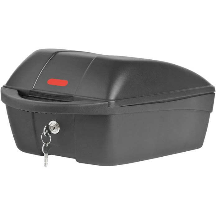 Polisport topkoffer 11L afneembaar zwart 32x26x18cm