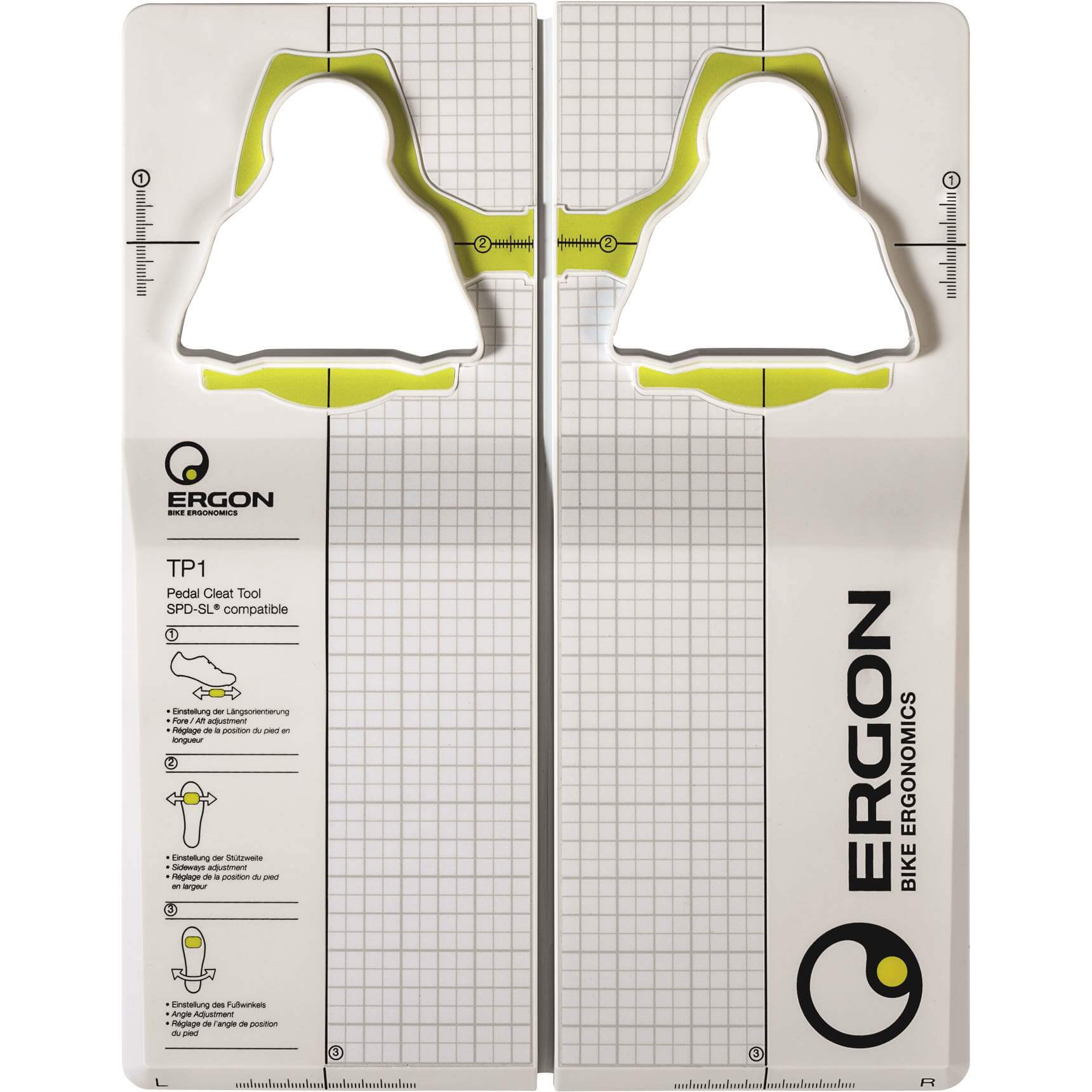 Ergon afstelmal TP1 SPD SL plaat