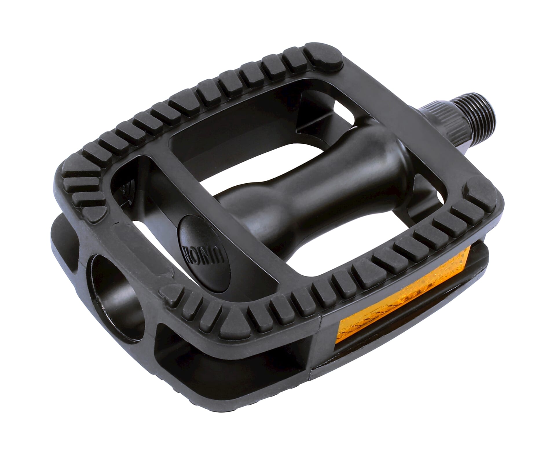Union pedalen SP-812 alu mat zwart zwarte inleg op kaart