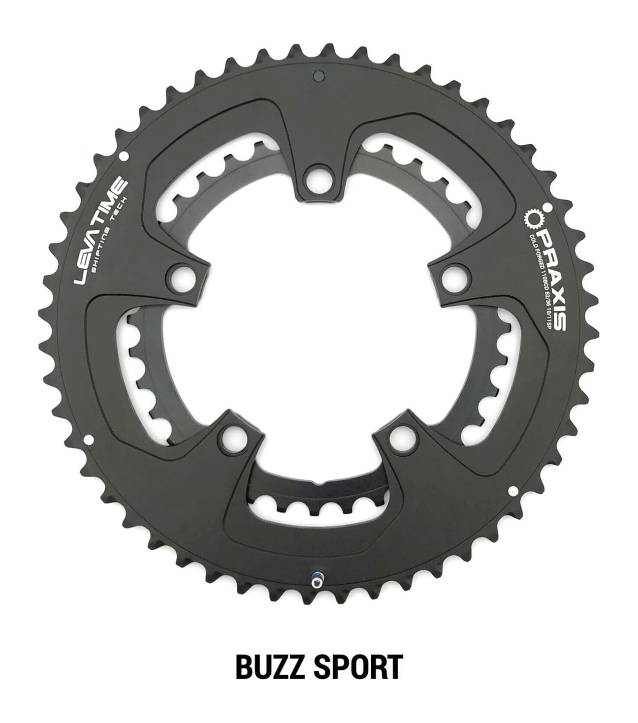 Praxis kettingblad Buzz Sport 110BCD 48/32t zwart