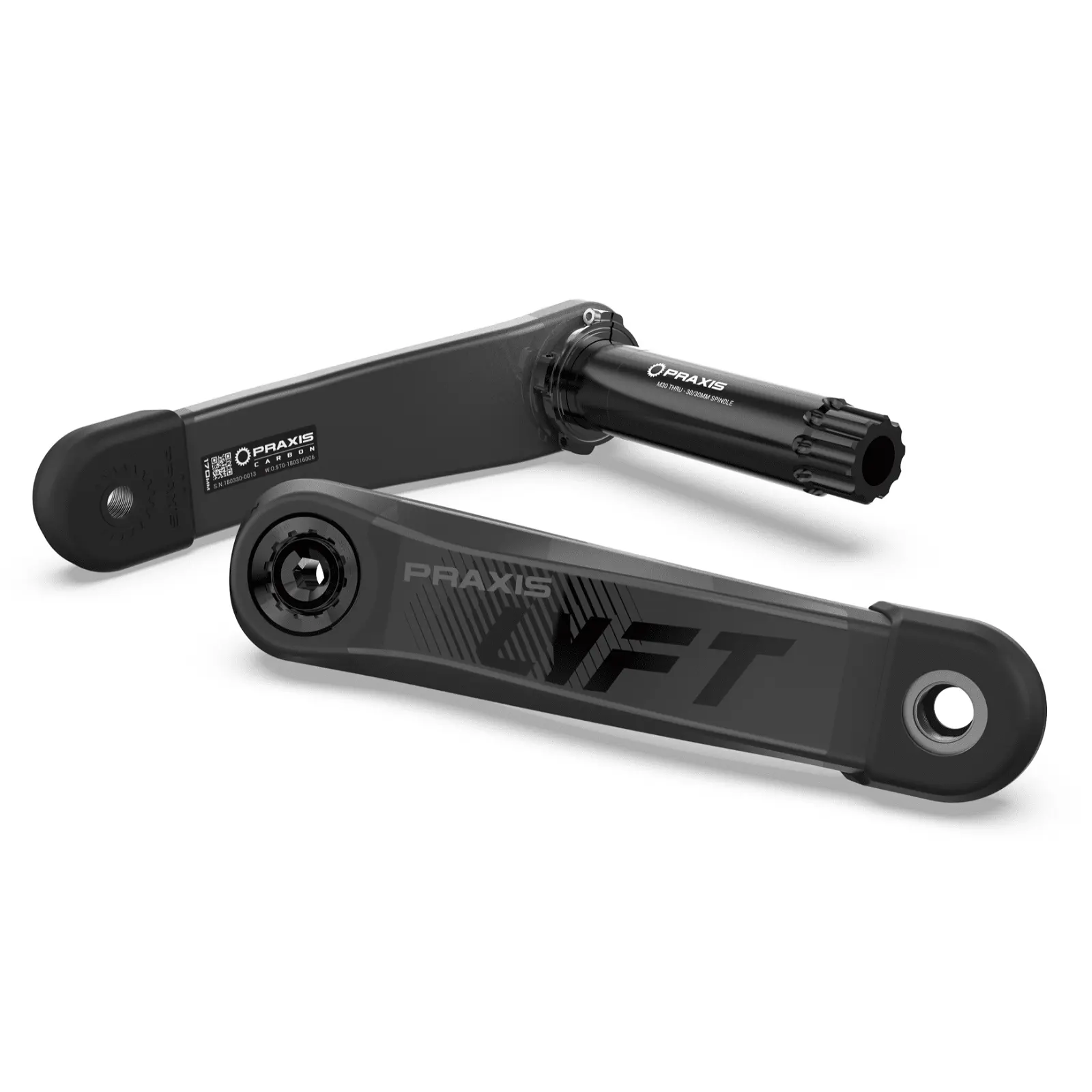 Praxis crankstel G2 LYFT M30 Thru 170mm (armset)