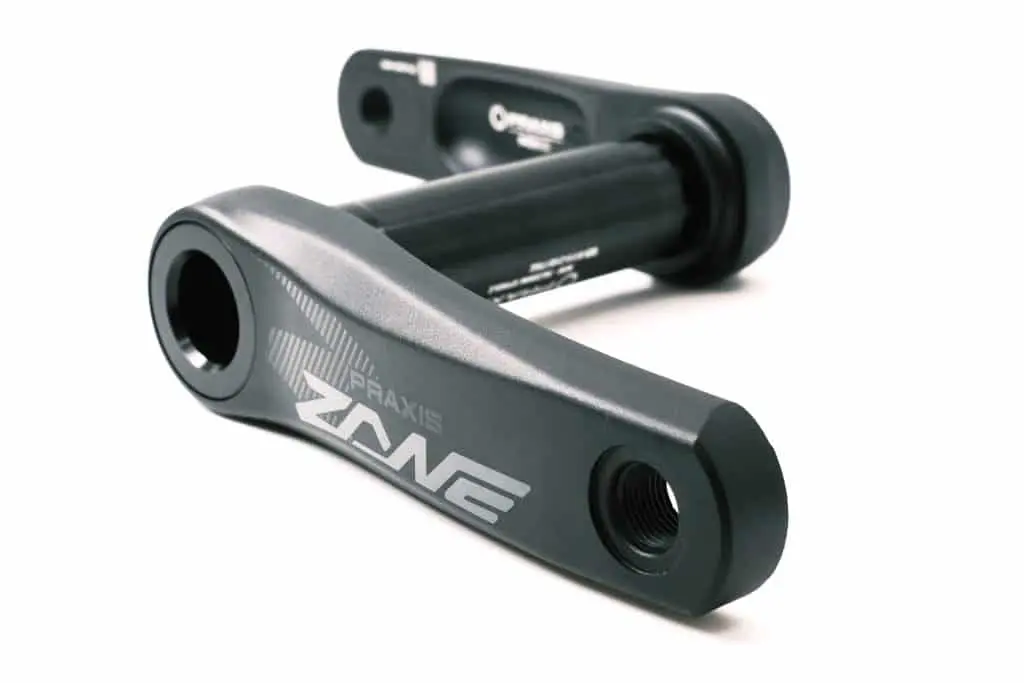 Praxis crankstel Zane M30 DM 120mm (armset)