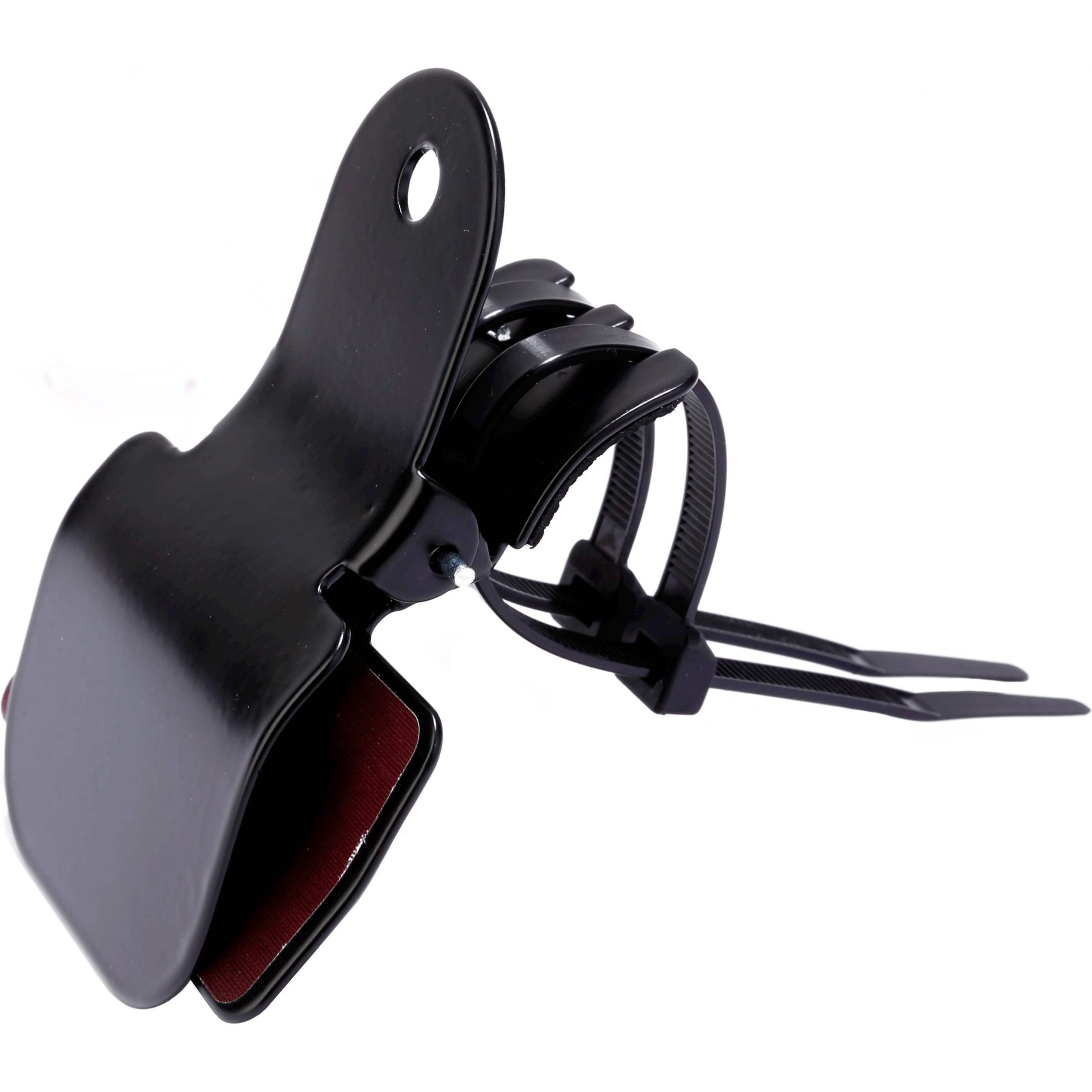 NV hockey/racketclip universeel zwart op kaart