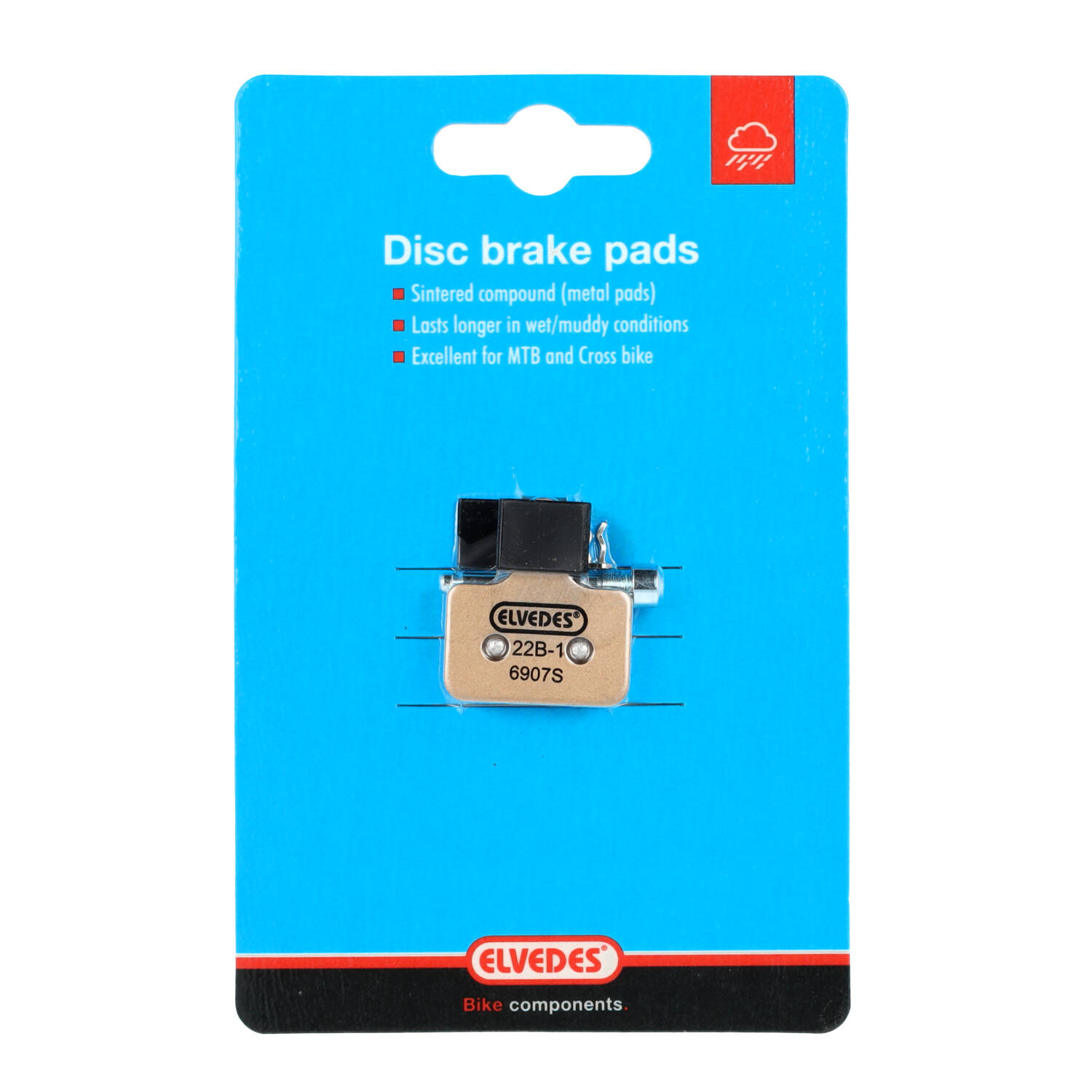 Elvedes schijfremblok Shimano BR-RS805 sintered