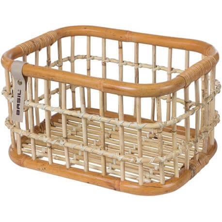 Basil mand Green Life Rotan M 18L natural bruin 39x29x22cm