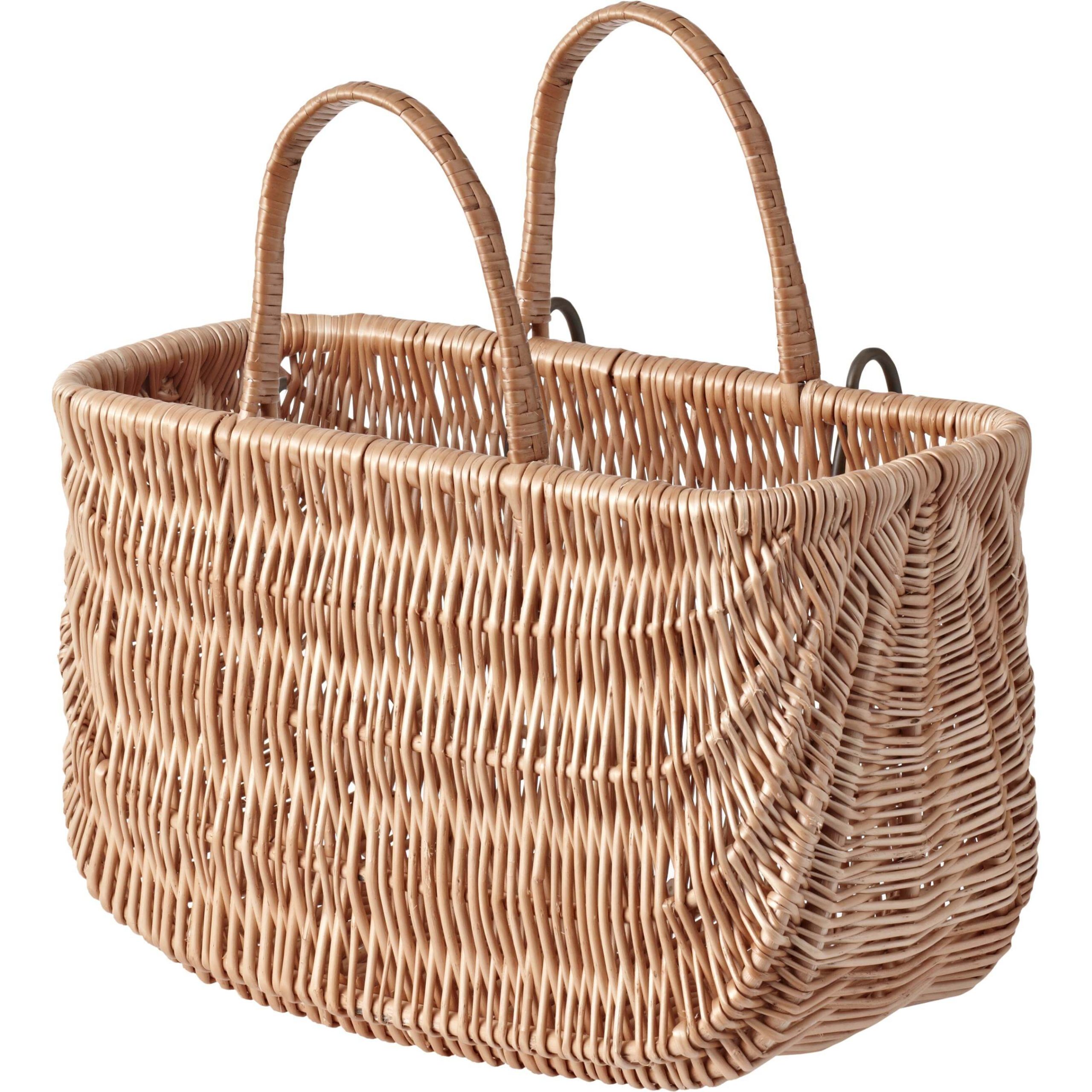 Basil mand riet Swing 22L 42x20x26cm