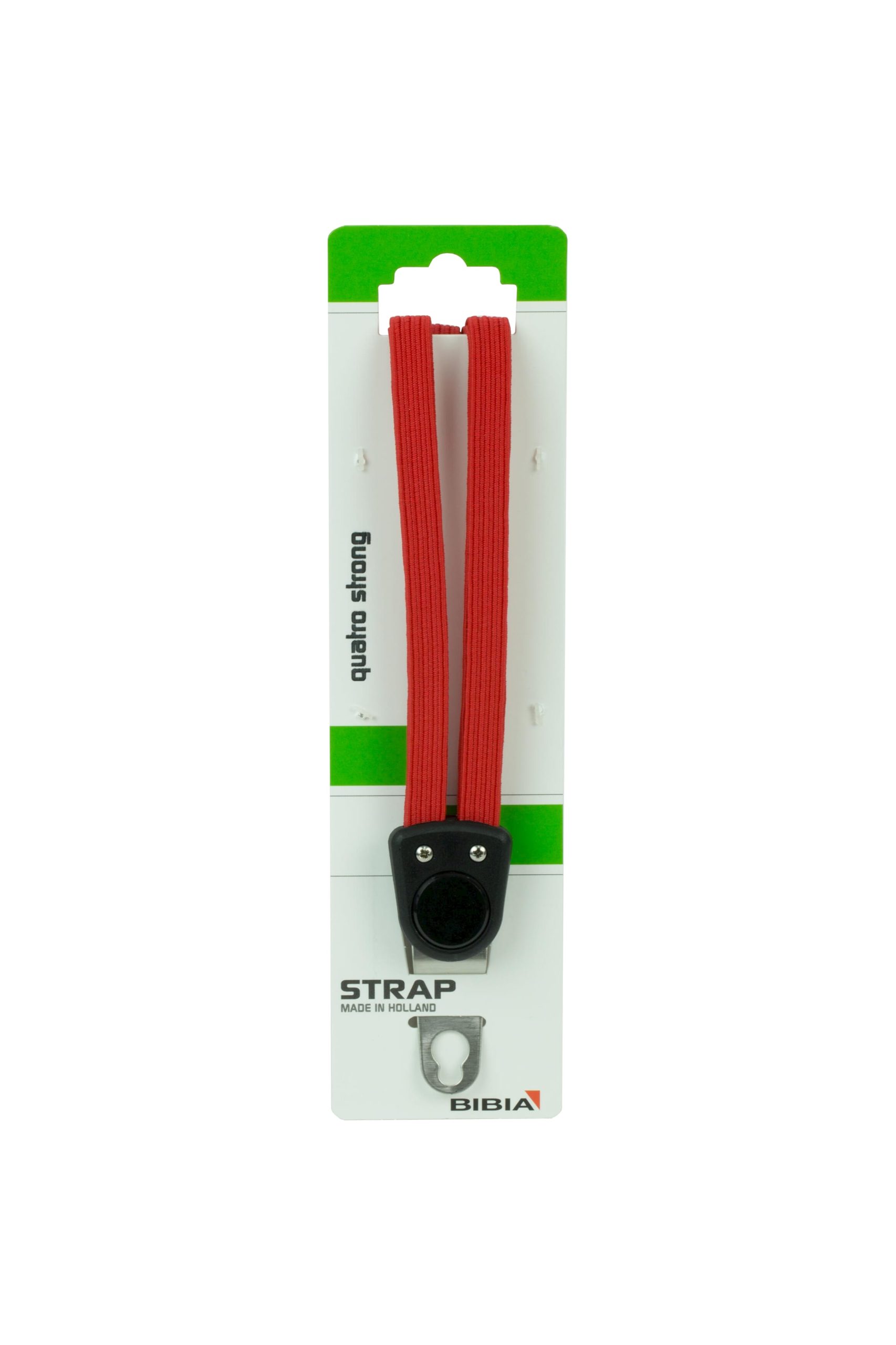 Bibia snelbinder Quatro strong rood op kaart