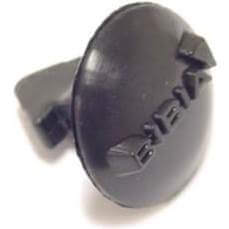 Bibia snelbinder knop zwart
