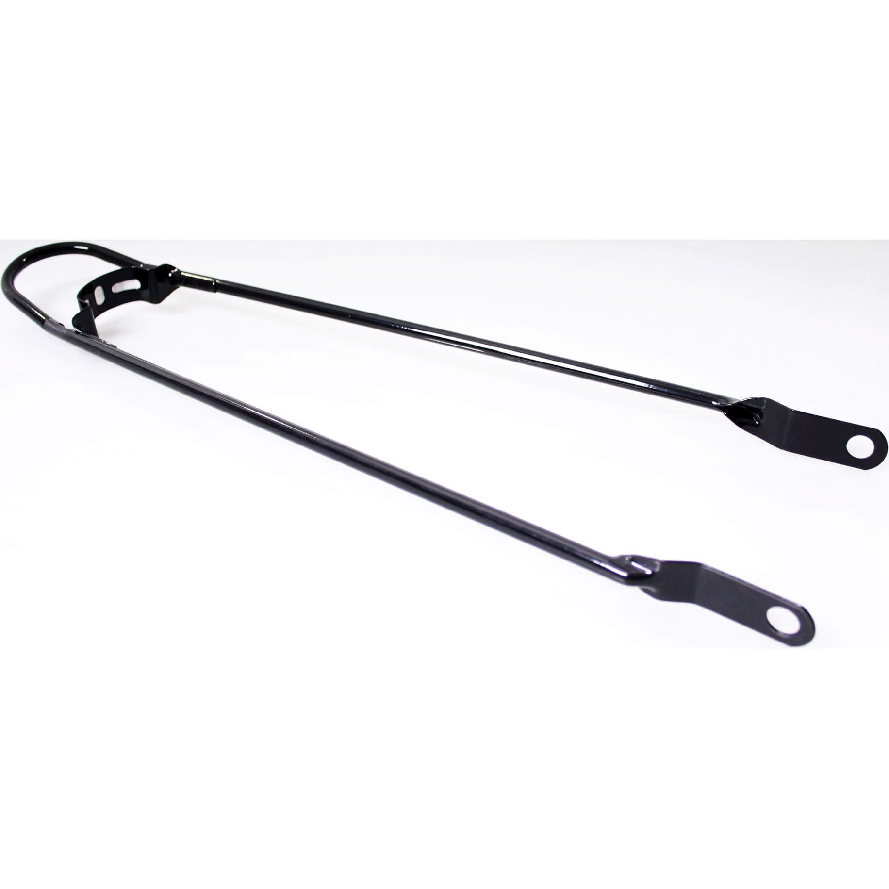 spatbordstang achter bumper 28x1 1/2 zwart