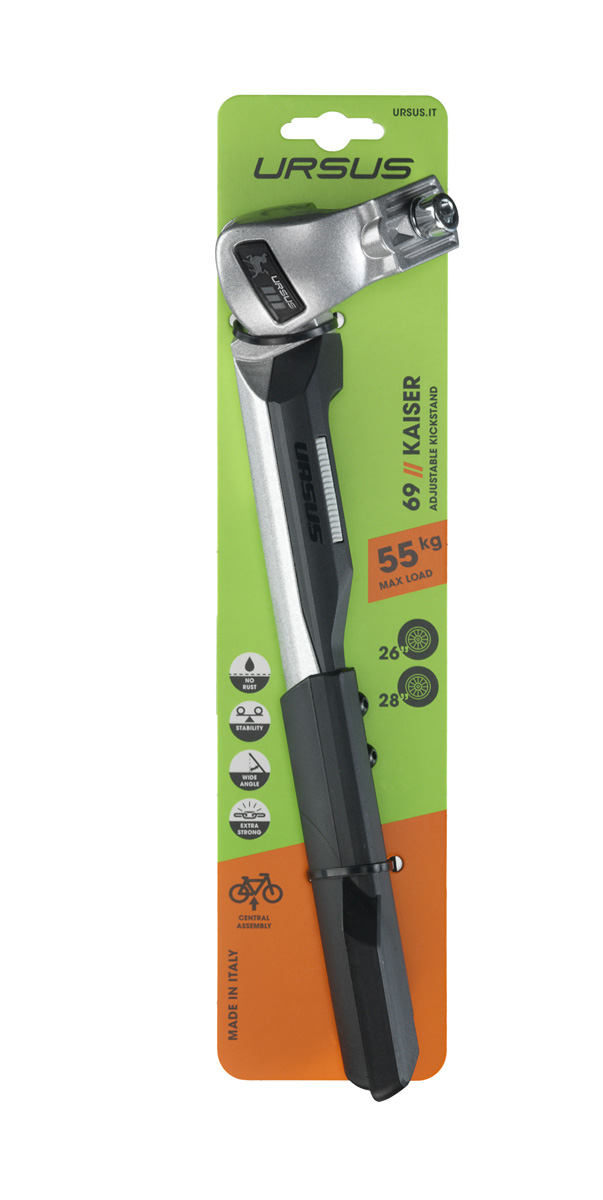 Ursus standaard 69 Kaiser verstelbaar E-bike zilver