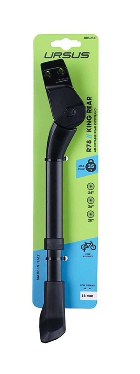 Ursus standaard R78 King Evo achtervork R18 zwart