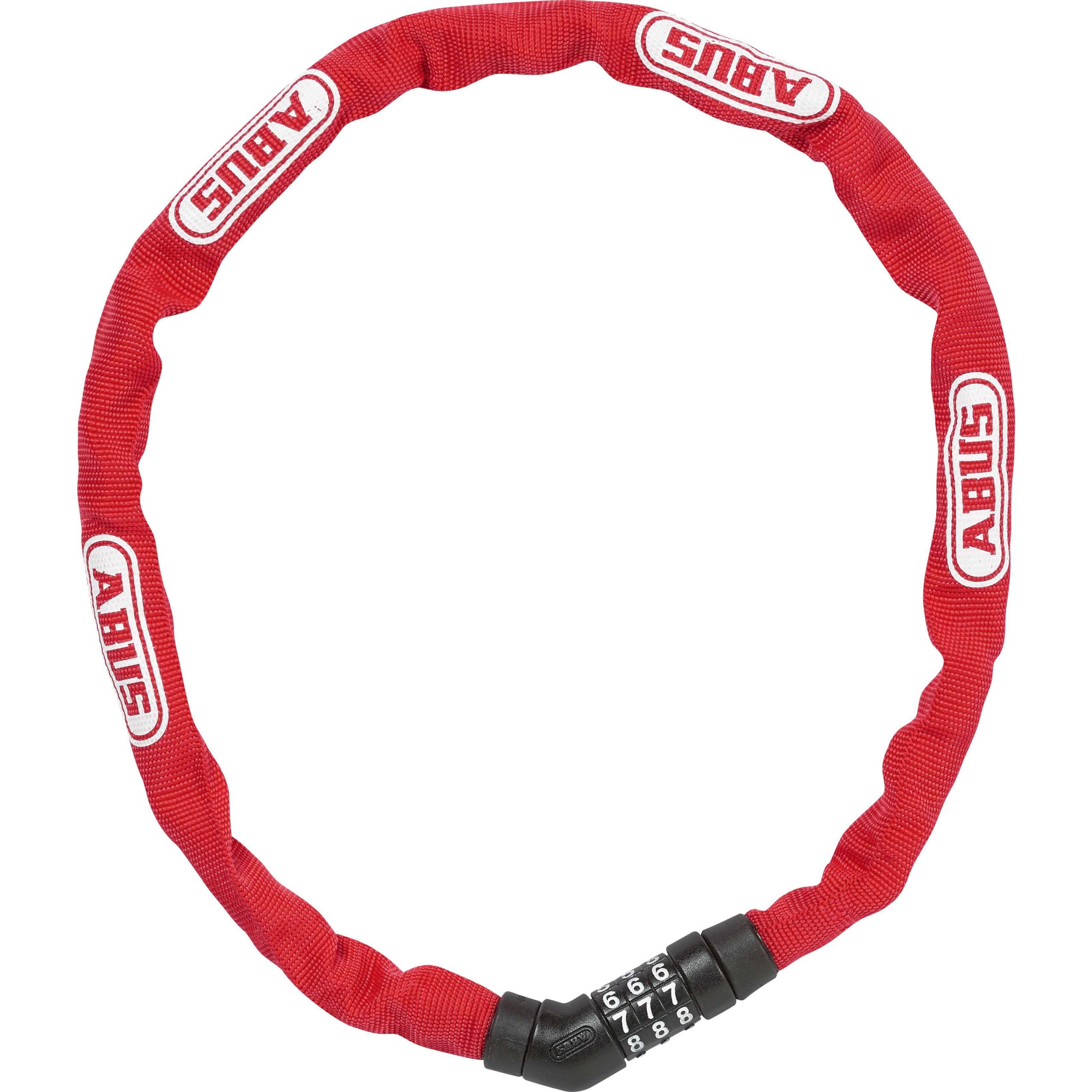Abus kettingslot code Steel-O-Chain 4804C/75 red