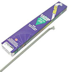Sapim spaak Leader 14-256 RVS z/nippel (1 stuk)