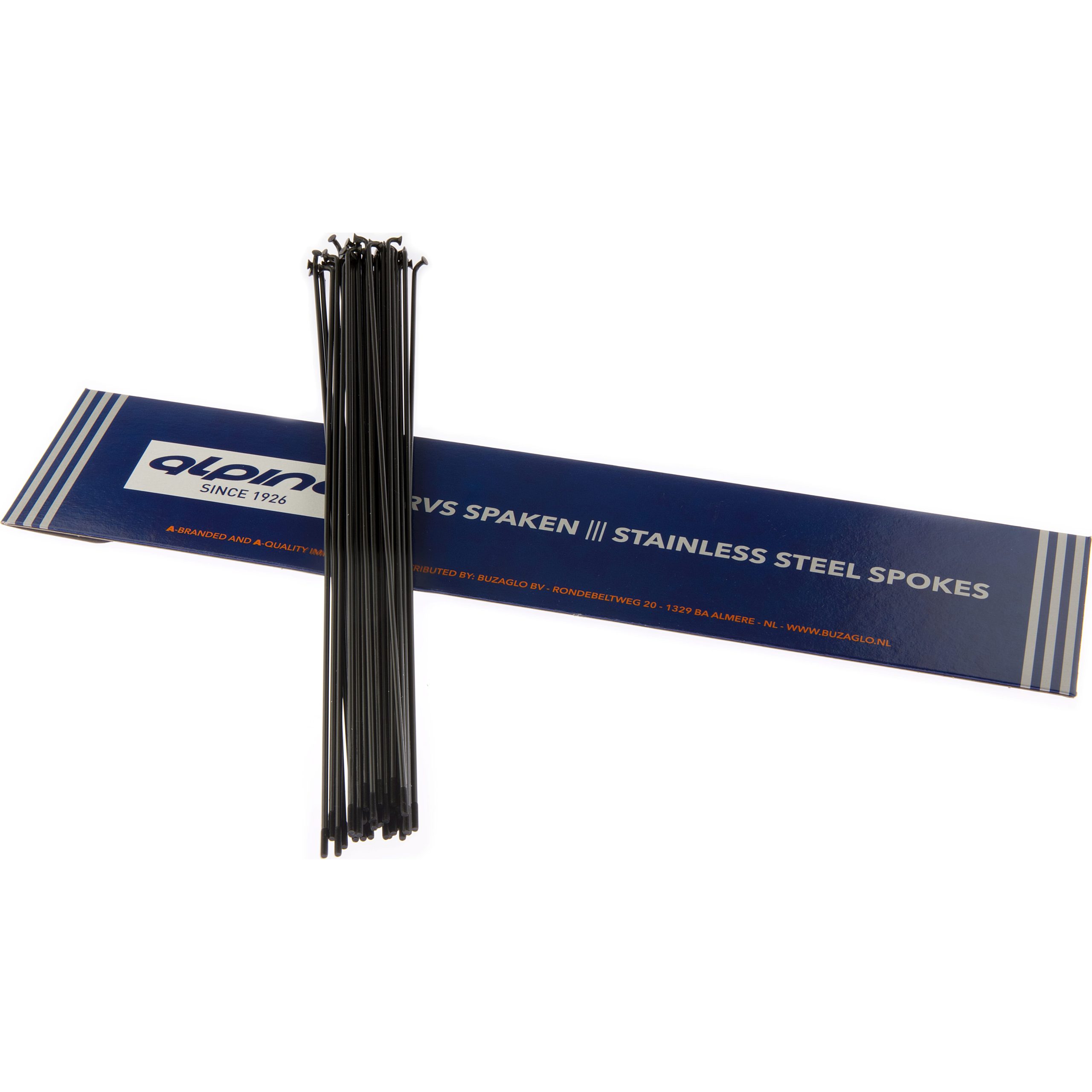 Alp spaak LDR 14-288mm RVS zwart (36 stuks)