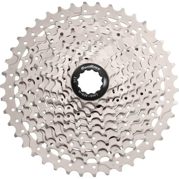 Sunrace cassette 10v 11/40 metallic
