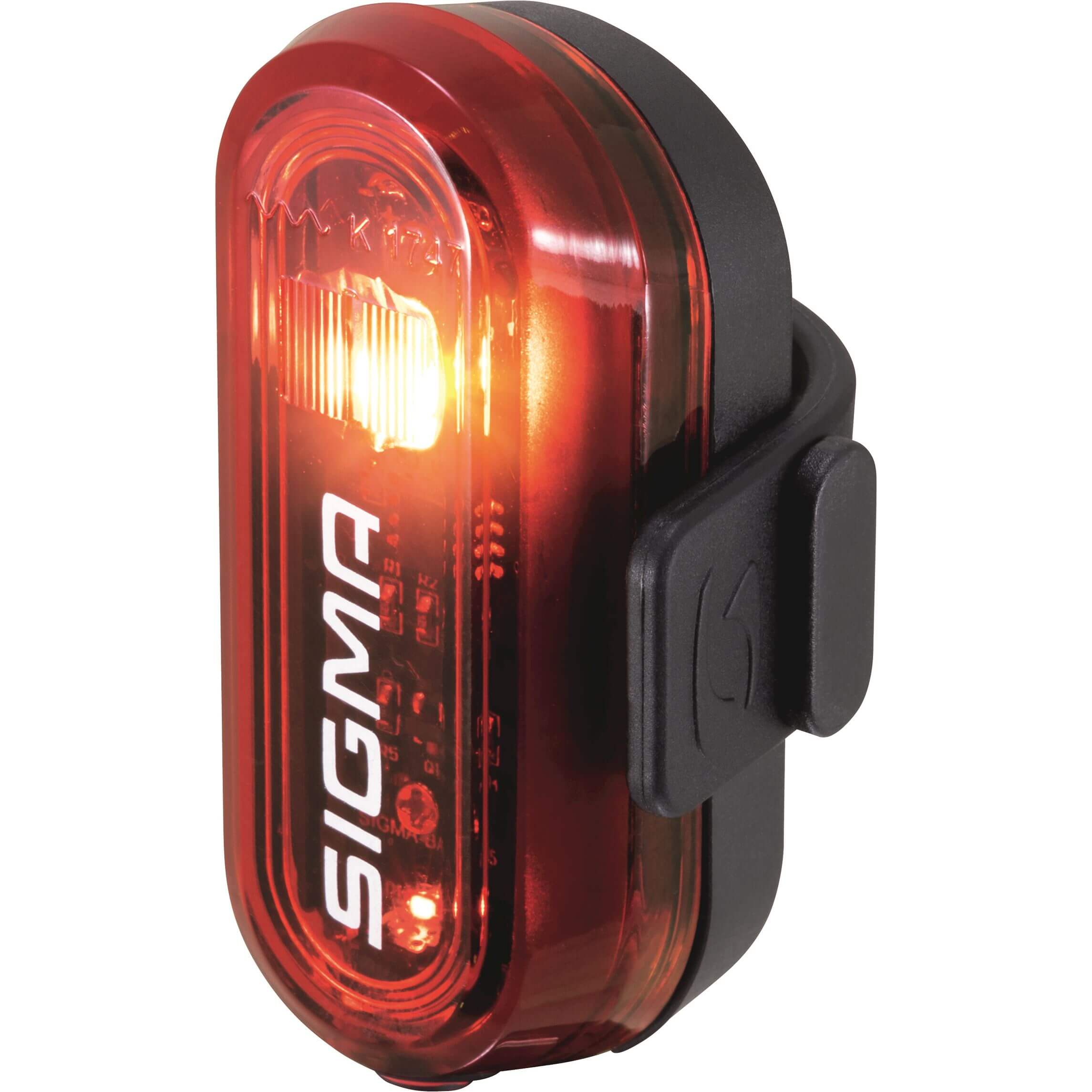 Sigma achterlicht Curve batterij zadelpen
