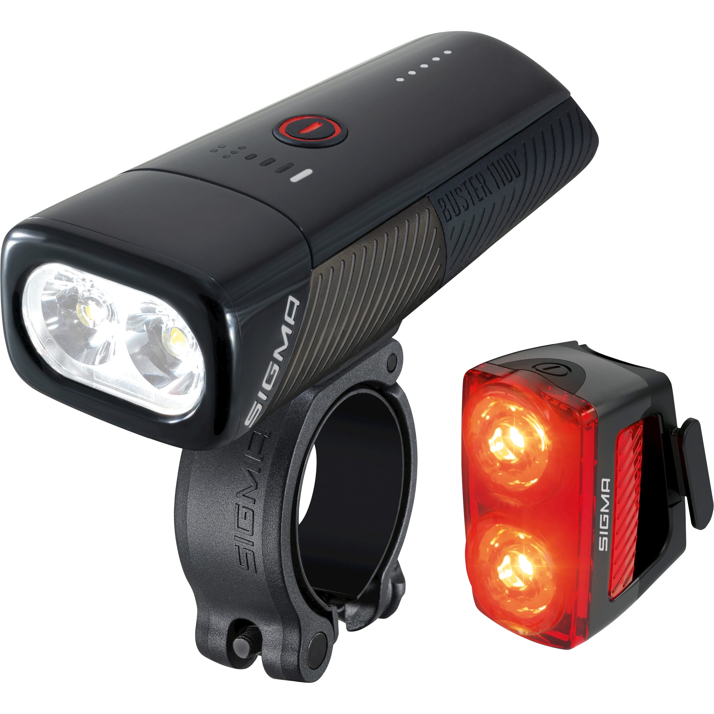 Sigma verlichtingsset Buster 1100 + Buster RL 150 usb