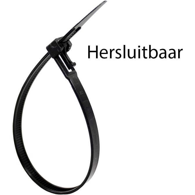 zak kabelbinder hersluitbaar 250x7.5 (100)