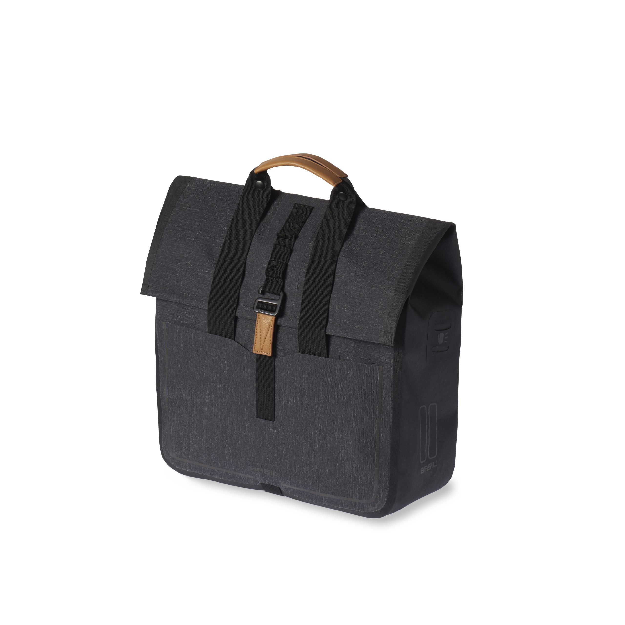 Basil shoppertas Urban dry charcoal 25L