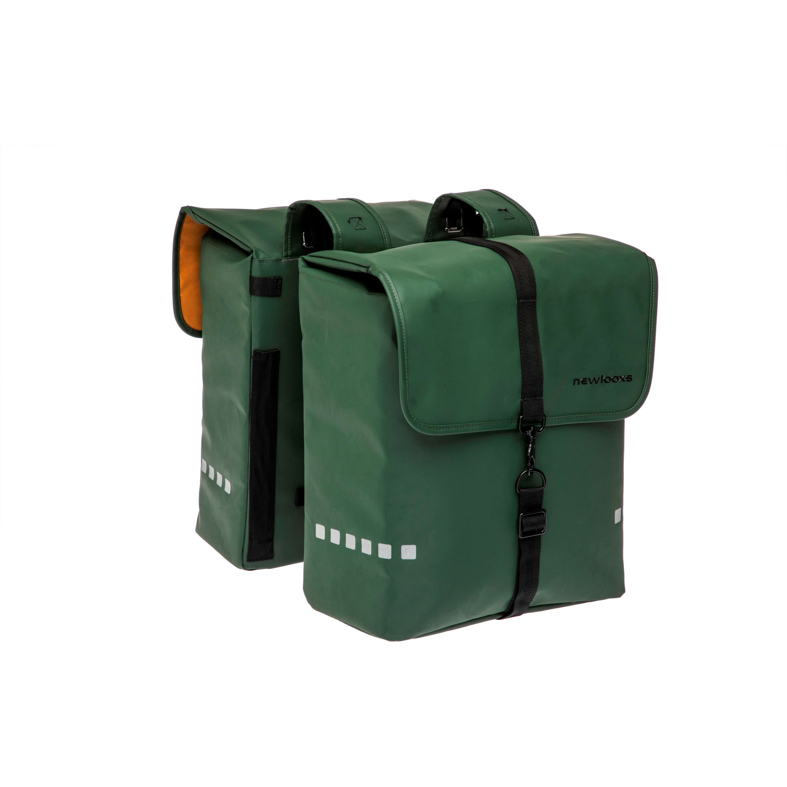 New Looxs fietstas dubbel Odense green 39L