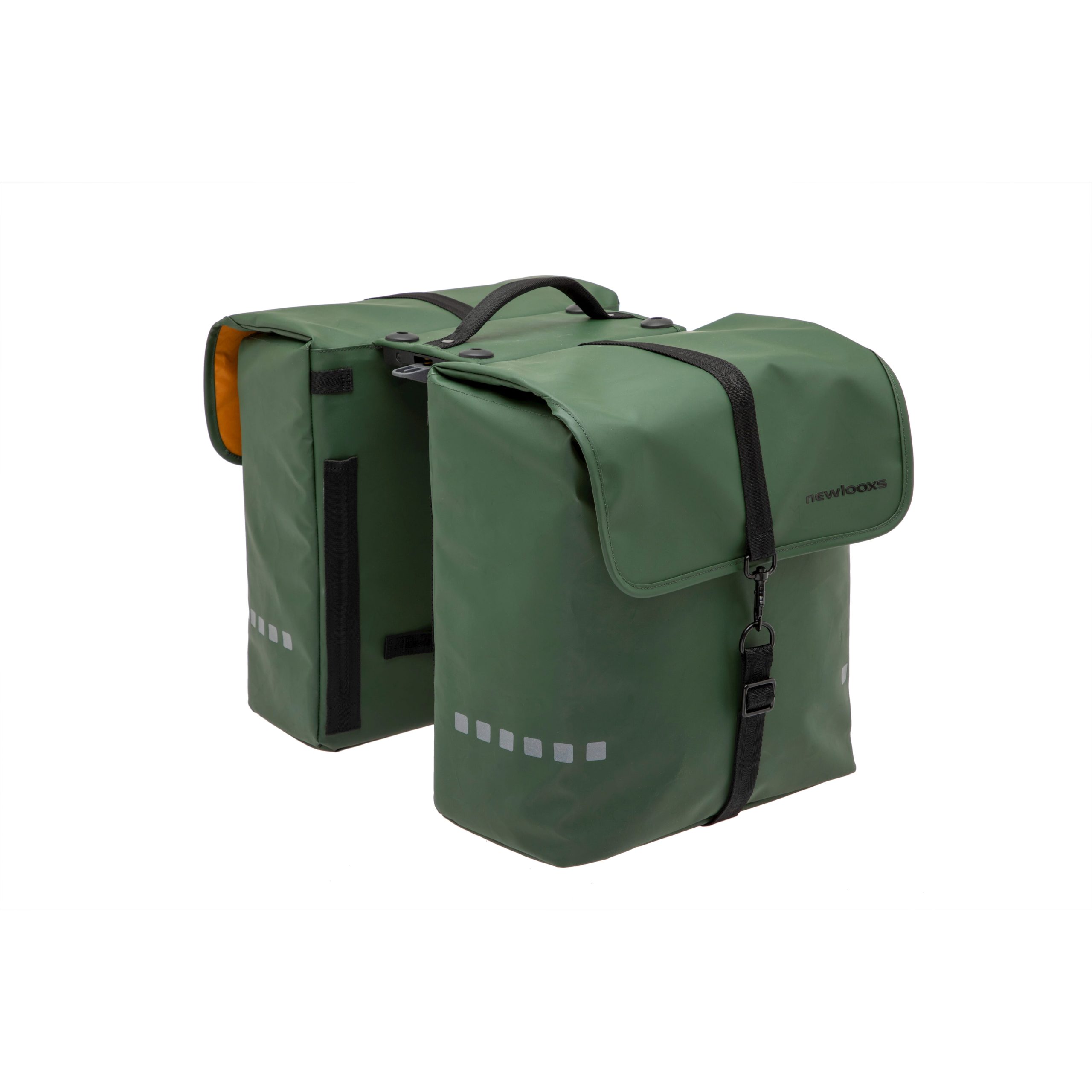 New Looxs fietstas dubbel Odense green Racktime 39L