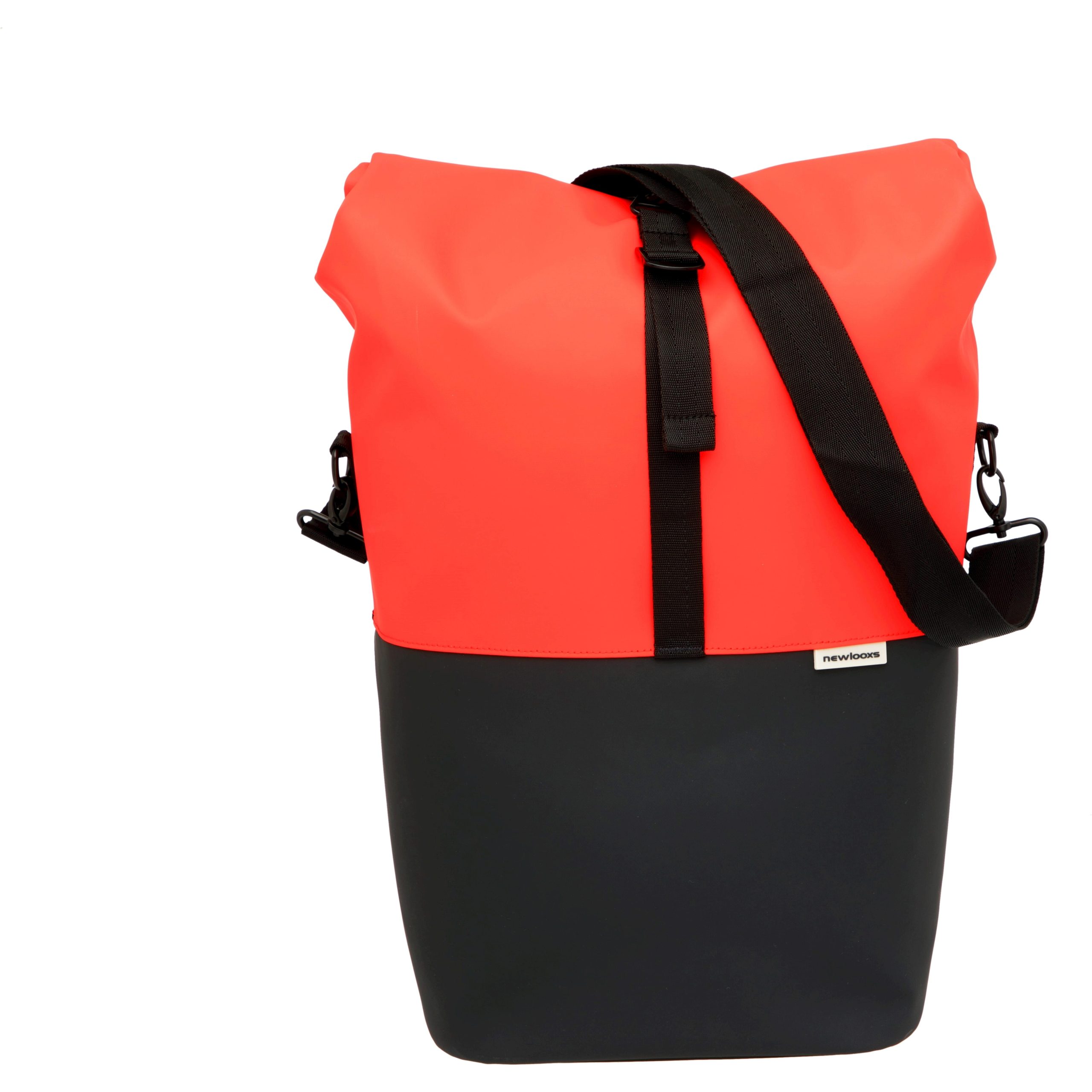 New Looxs fietstas enkel Nyborg rood/zwart 17L
