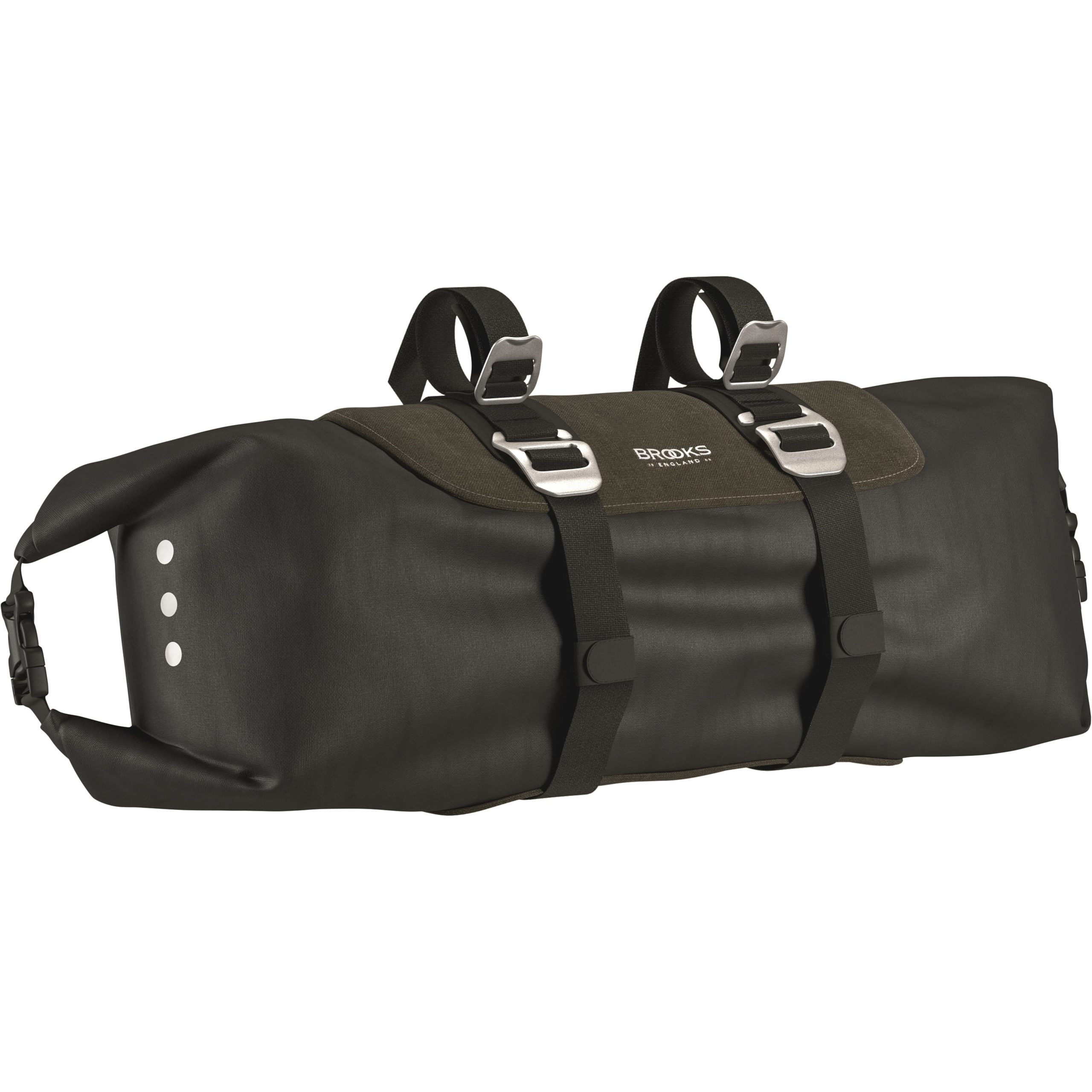 Brooks stuurtas Scape Handlebar Roll Mud Green 9-11L