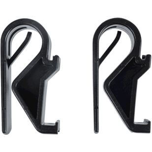 Basil Hook on system sports set van 2 haken zwart