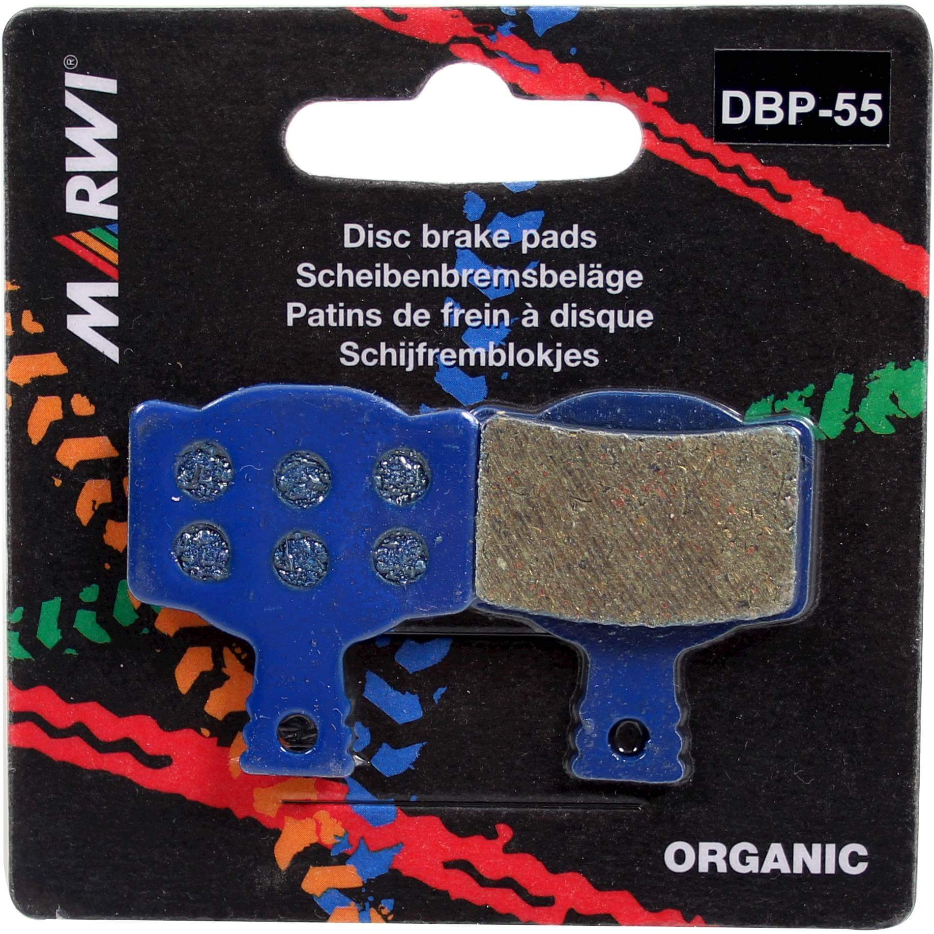 Union schijfremblok DBP-55 Magura MT2/MT8 organic