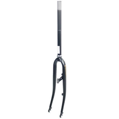 Voorvork 28x 1 1/2 Tour unicrown mat zwart