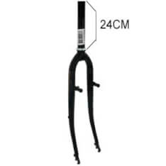 Voorvork 28 Hybride 1 inch met V-brake nok zwart