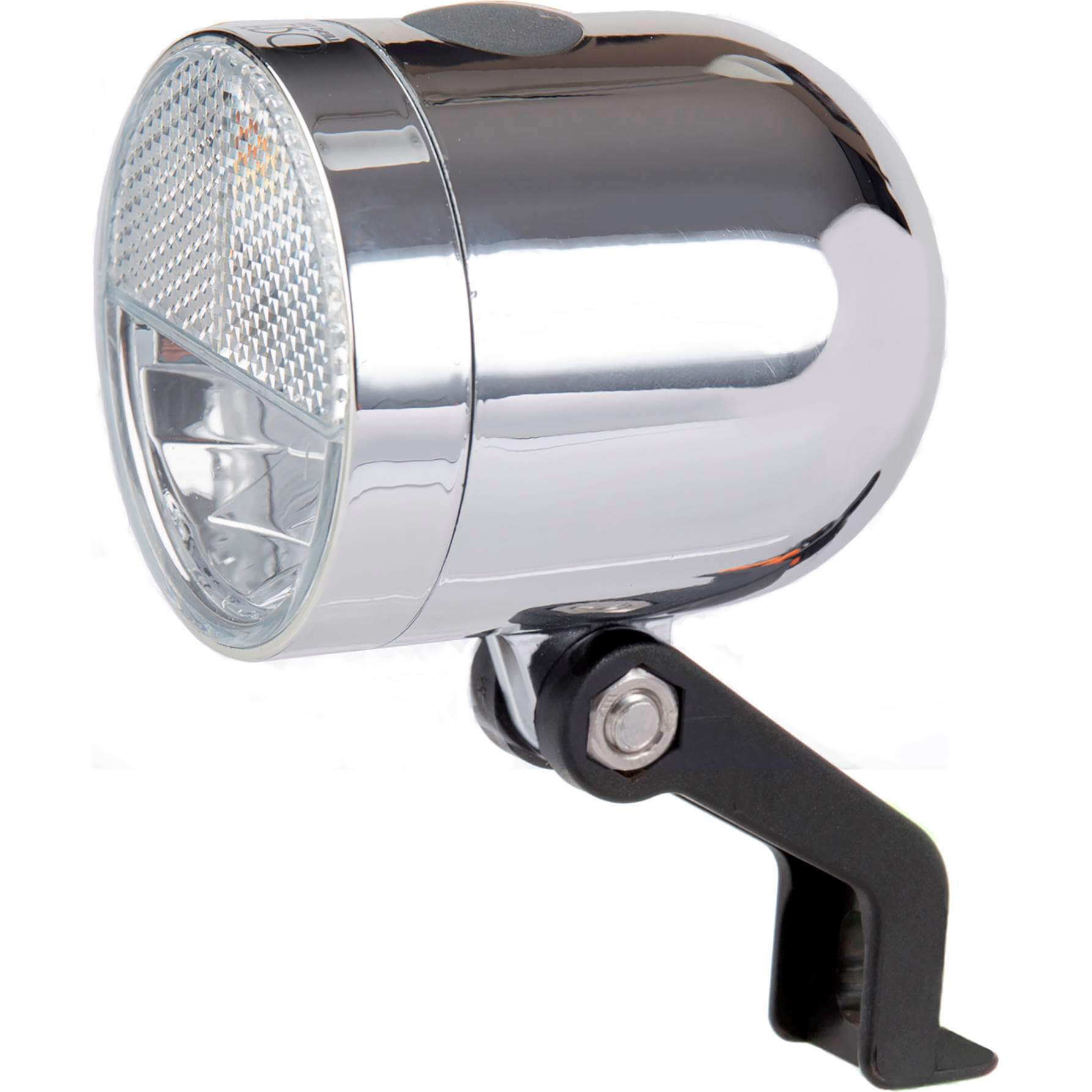 IKZI Light koplamp Nero batterij 10 lux chroom