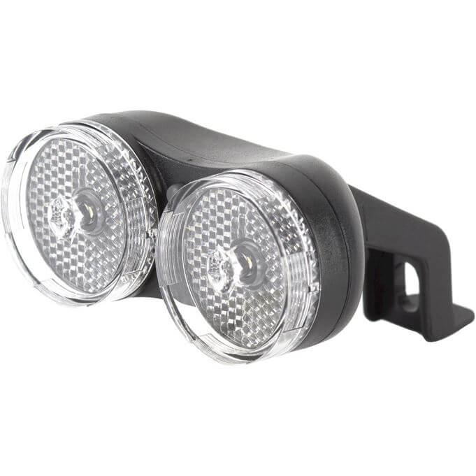 IKZI Light koplamp Dobbel batterij zwart