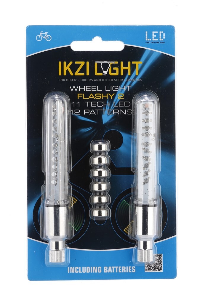 IKZI Light Ventiellichten 11 led batterij 2 stuks