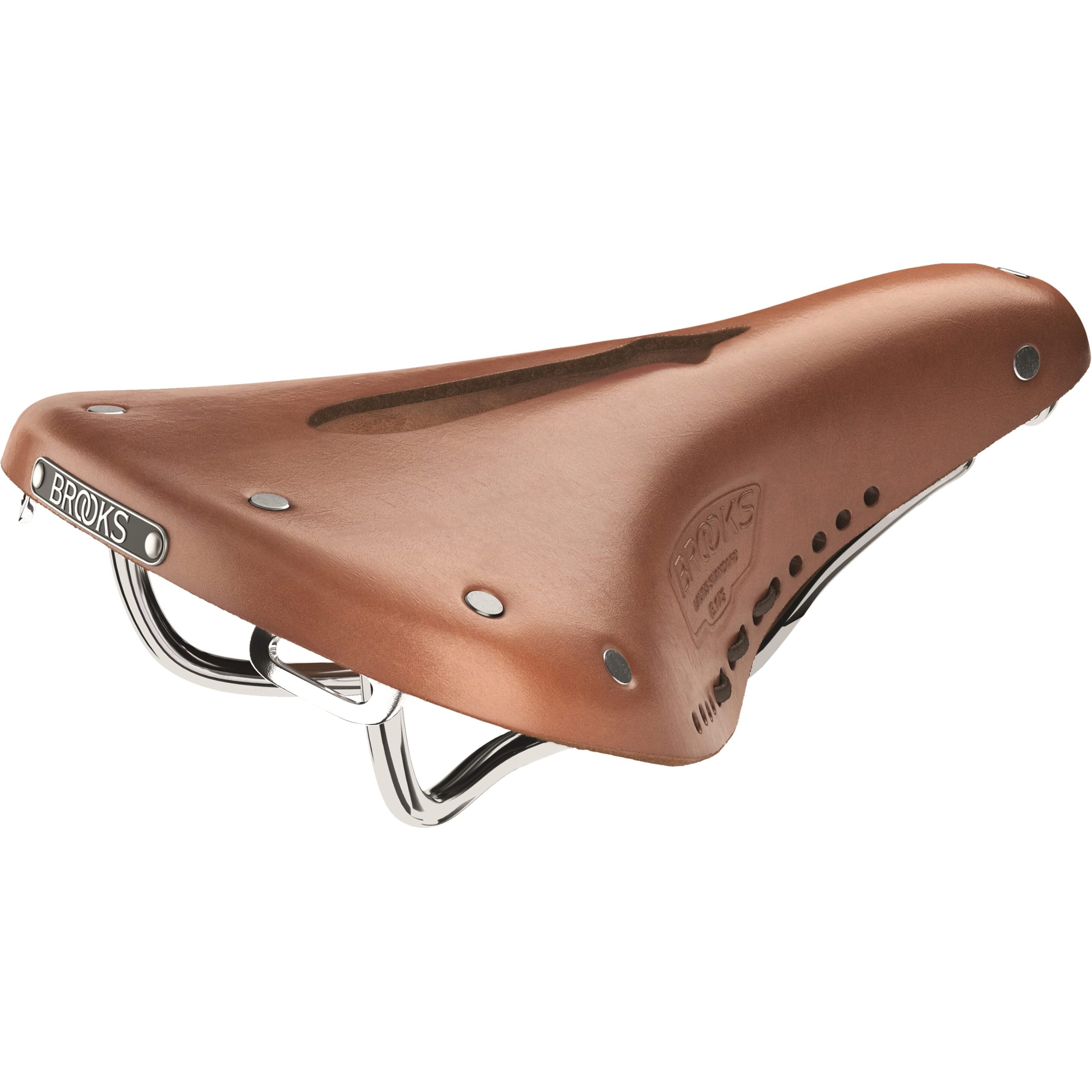 Brooks zadel B17 Carved Short Honey