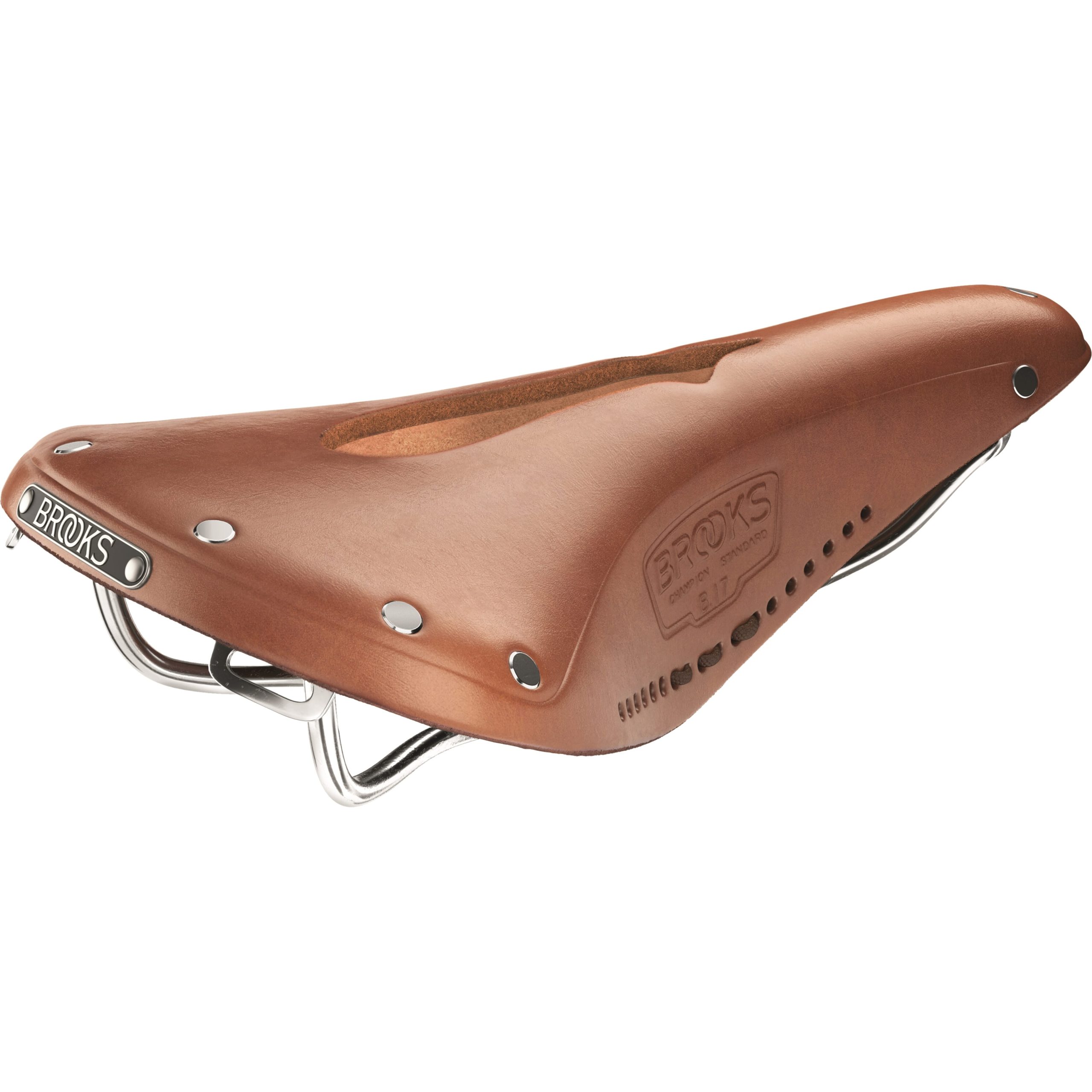 Brooks zadel B17 Carved Honey
