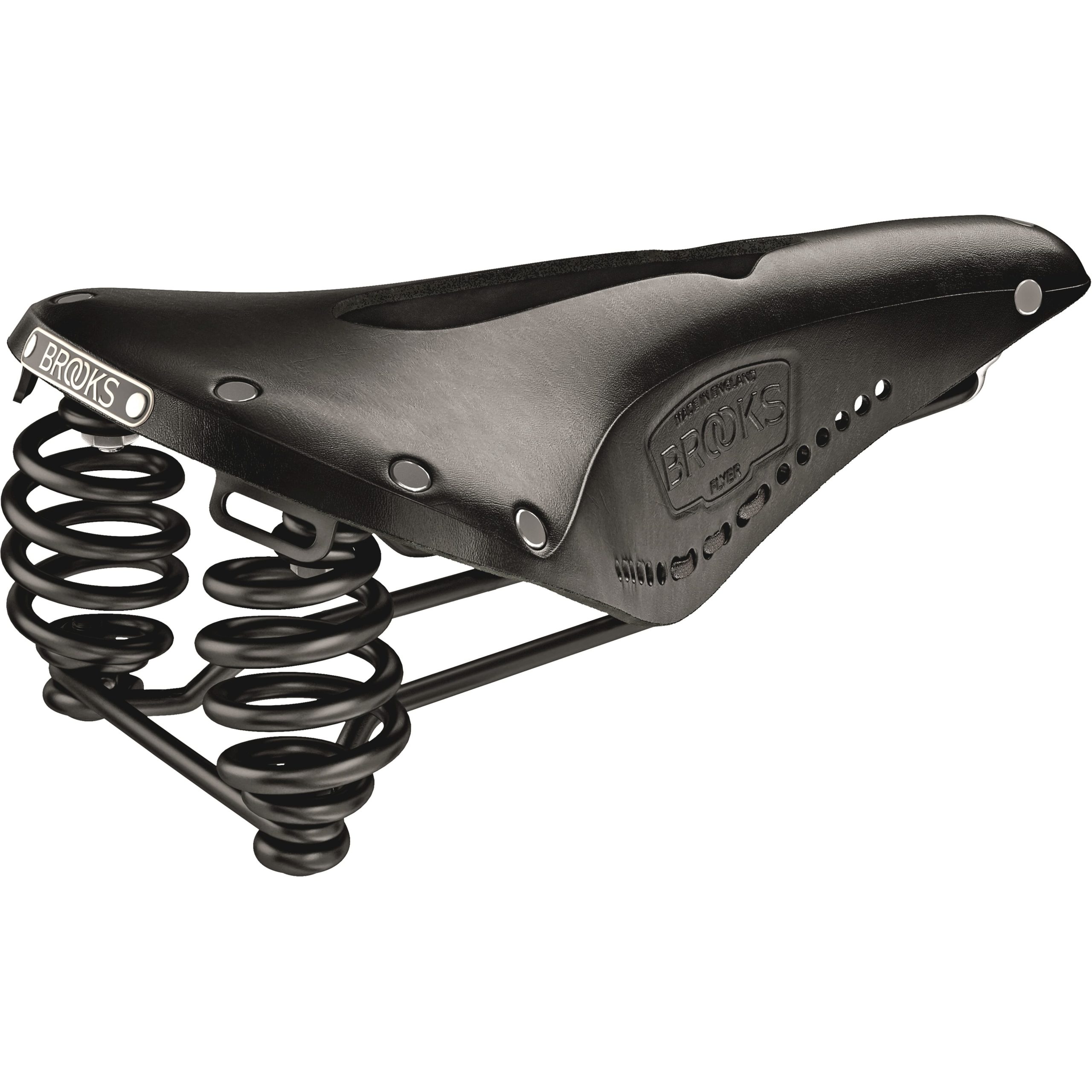 Brooks zadel Flyer Carved Black