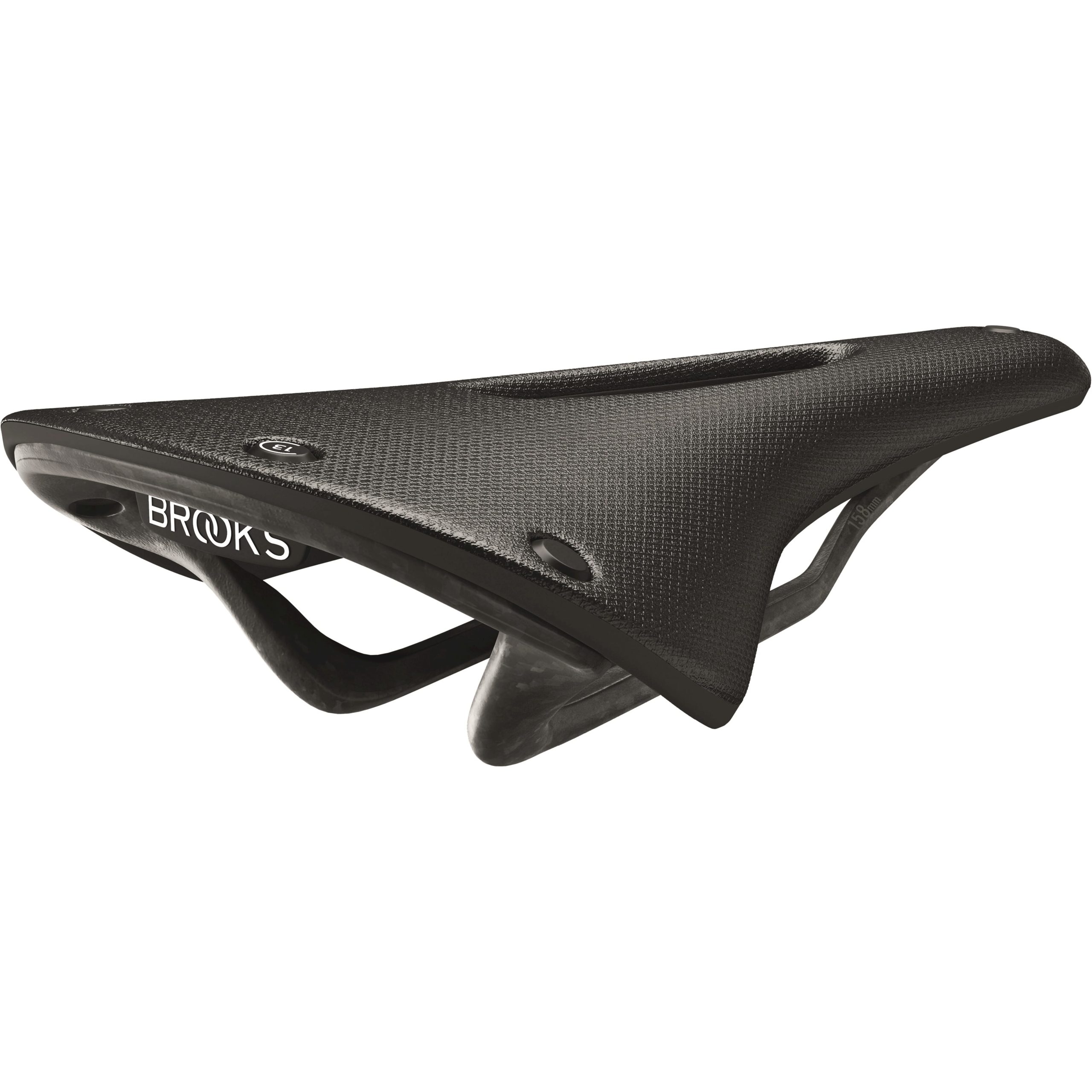 Brooks zadel C13 Carved Cambium 158mm Black
